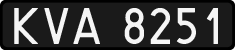 License plates of Poland, 1976 year system