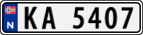 License plate of Norway, Trailers, motorcycles, special vehicles