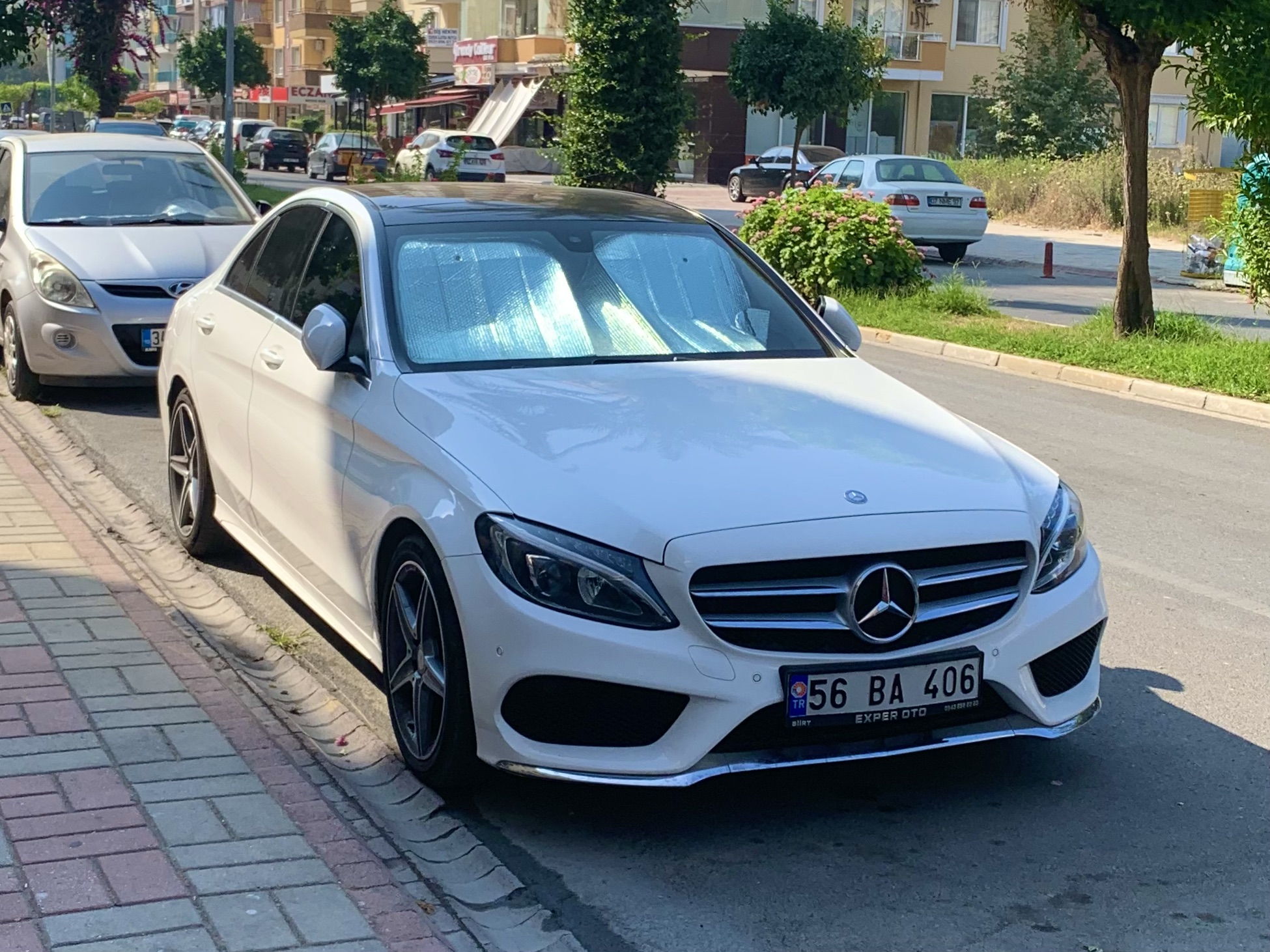 56 BA 406, Mercedes-Benz C-Klasse 4th gen Sedan (W205), 2014–2021