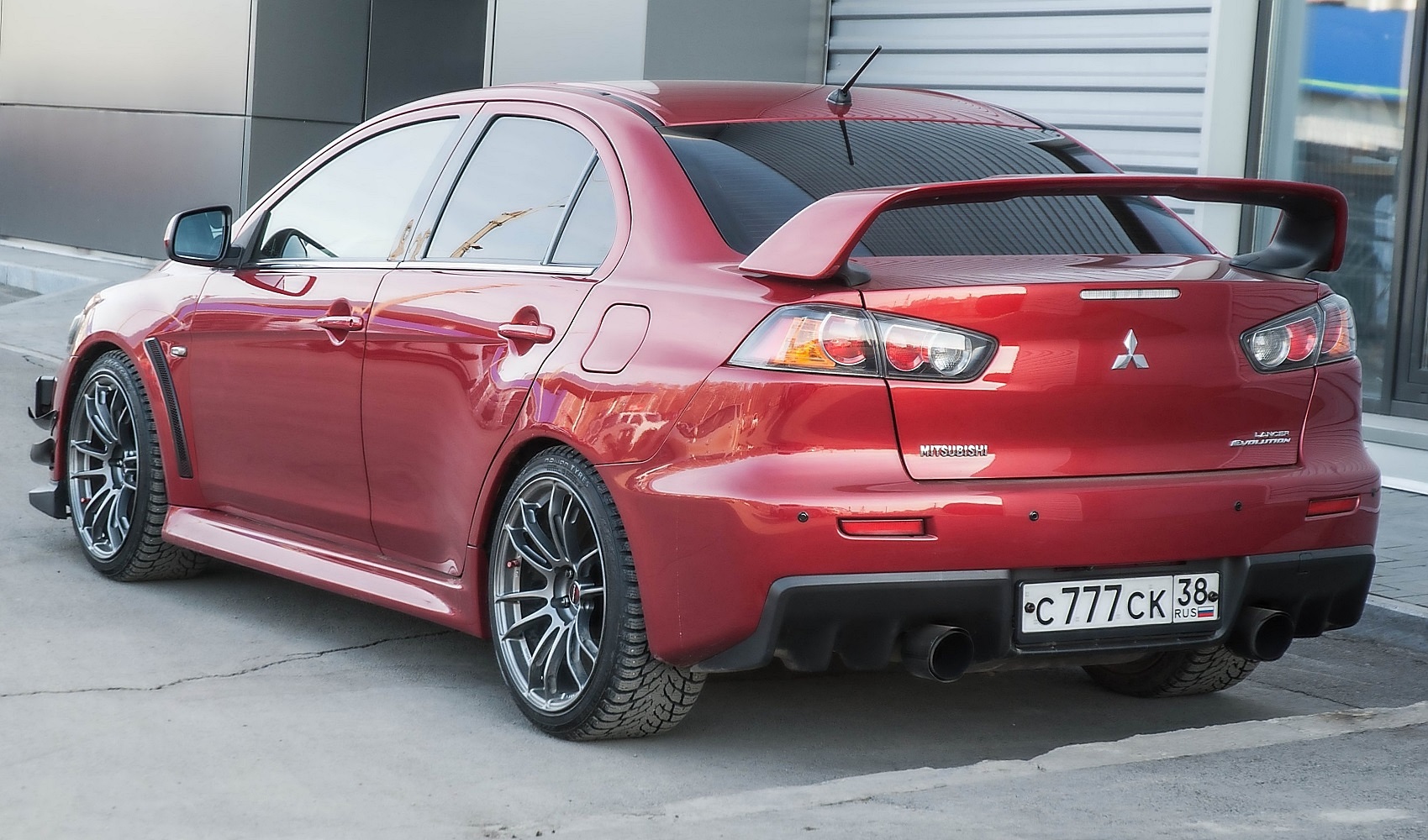 с 777 ск 38, Mitsubishi Lancer Evolution 4th gen (X) (CZ4A), 2007–2016