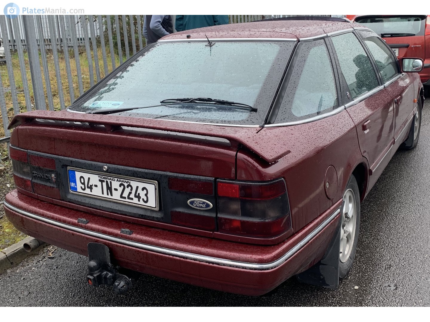 94-TN-2243, Ford Granada 3rd gen Liftback (DE1; UK-market), facelift, 1992–1994