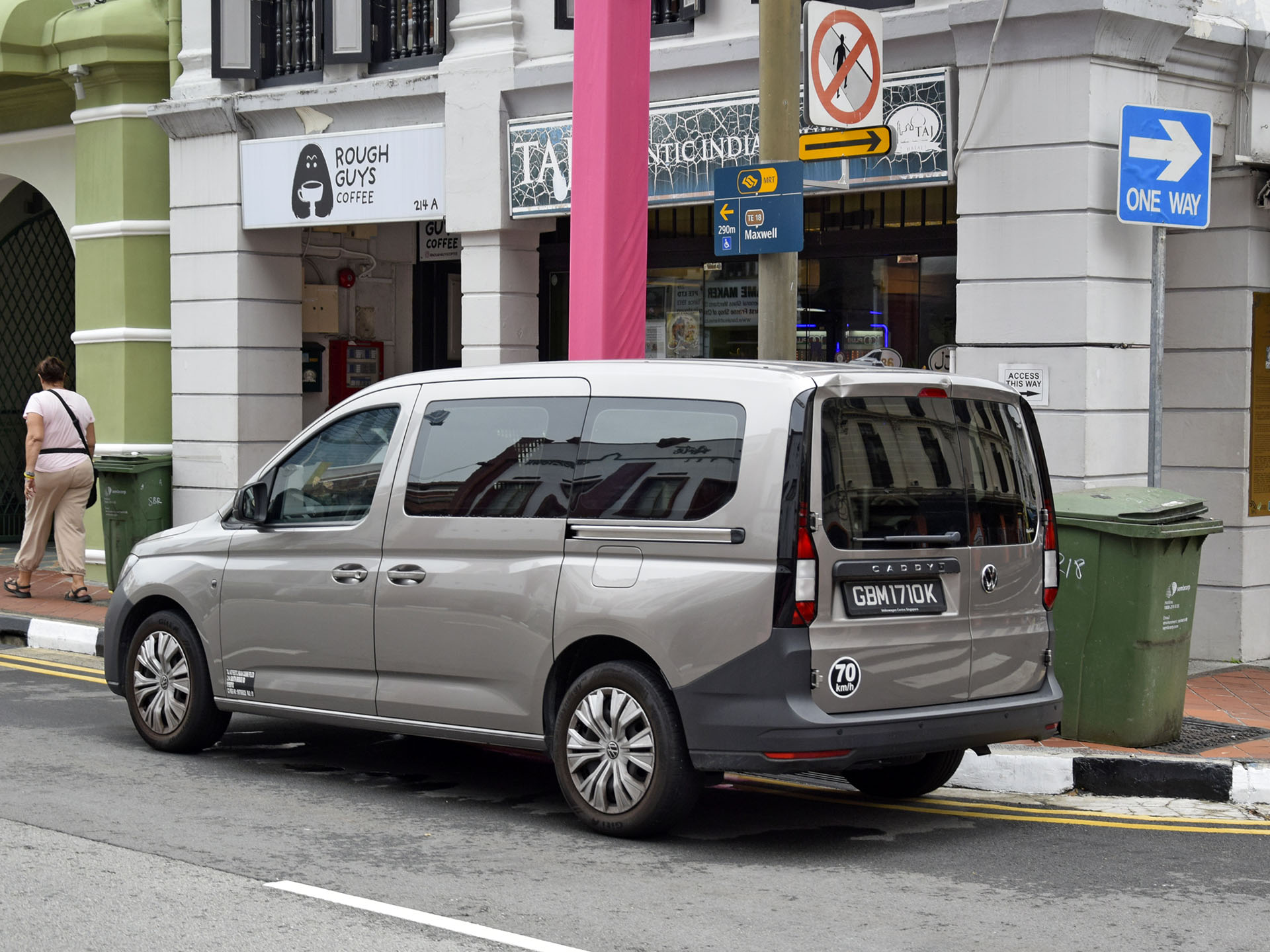 GBM 1710 K, Volkswagen Caddy 4th gen (SB), 2020–