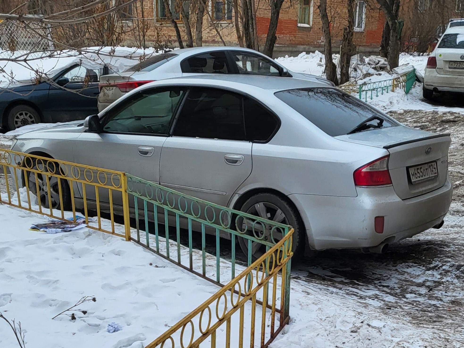 м 655 от 124, Subaru Legacy 4th gen Sedan (B4) (BL), 2003–2009