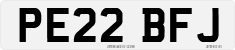 License plate of the United Kingdom, 2001 year system