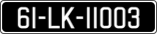 License plate of Ireland, Regular plates