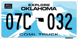 Oklahoma, 123-45V (Coml Truck)