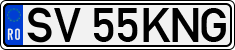 License plate of Romania, Regular plates
