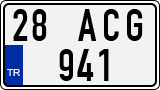 License plate of Turkey, Regular plates