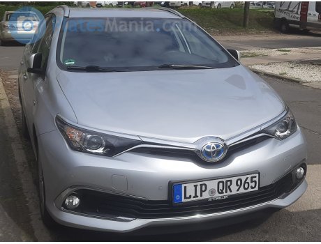 LIP QR 965, Toyota Auris