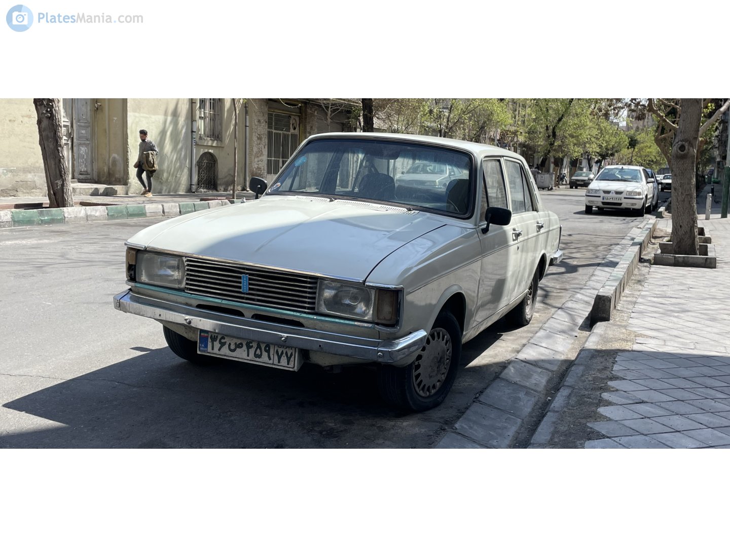 ۳۶ص۴۵۹ ۷۷, Iran Khodro Paykan 1st gen Sedan, 1967–2005