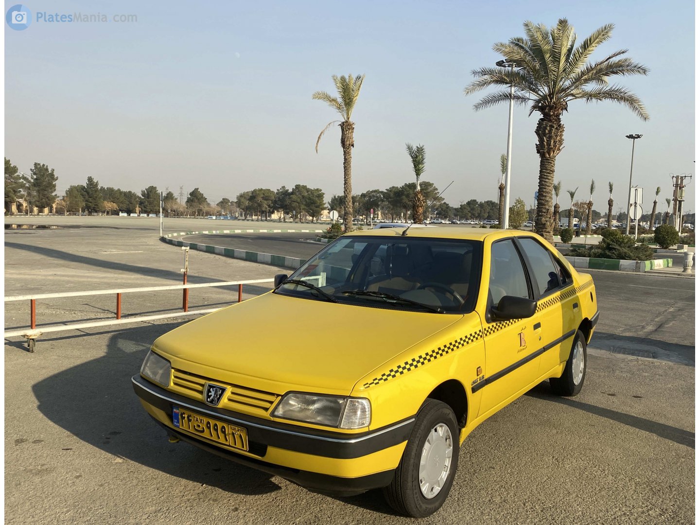 ۴۴ت۹۹۹ ۱۱, Peugeot 405 1st gen Sedan (D6/D7), 1987–1996 (2019– for AZ-market)