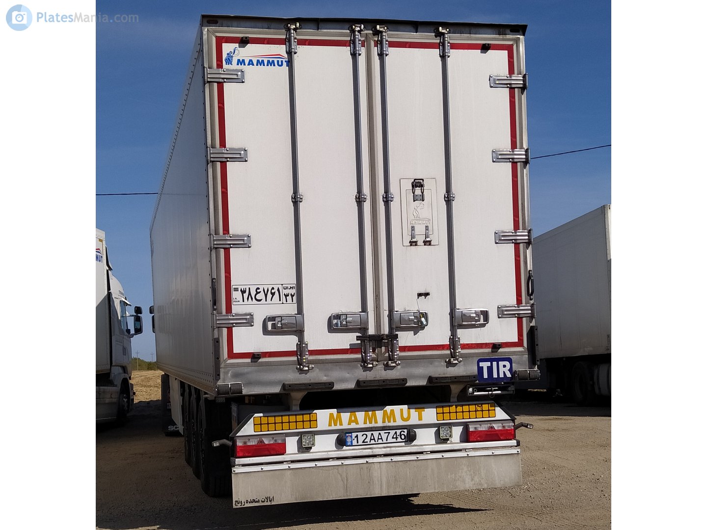 ۳۸ع۷۶۱ ۳۲, Mammut Trailer 