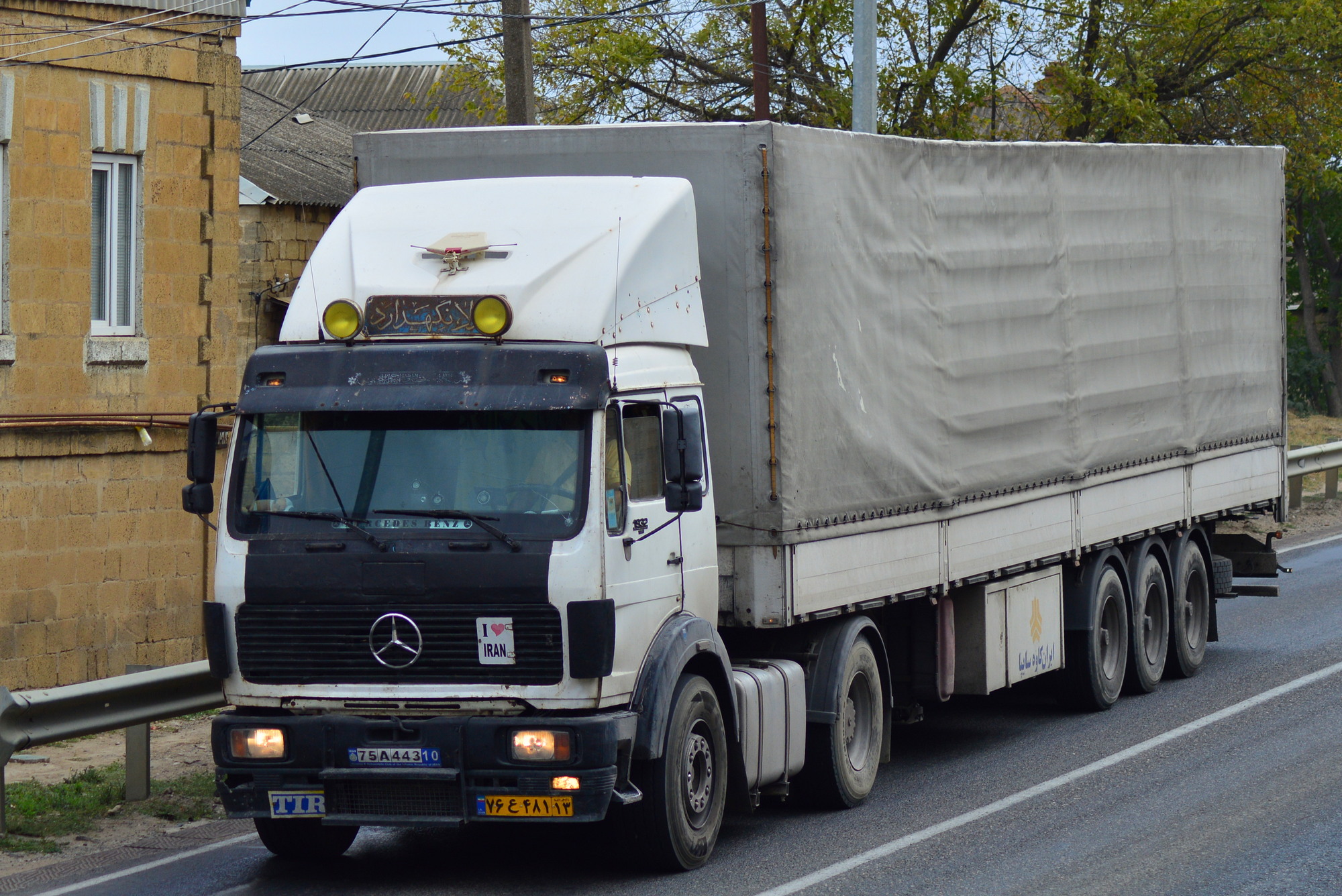 ۷۶ع۴۸۱ ۱۳, Mercedes-Benz NG-Series 1st gen, 1973–1988