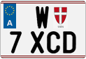 License plate of Austria, Regular plates