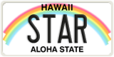 Hawaii, Vanity Plates