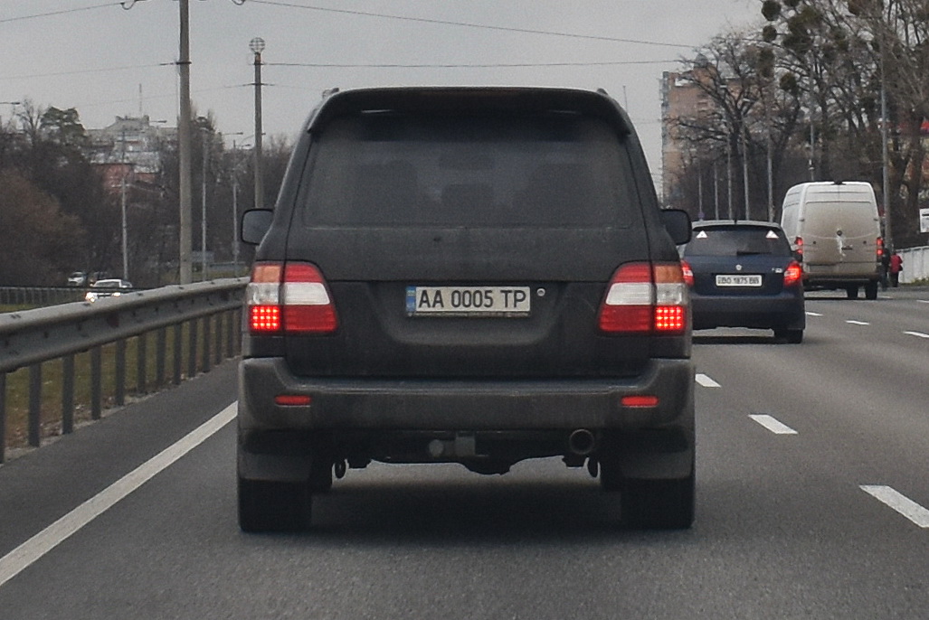 AA 0005 TP, Toyota Land Cruiser 100 (J100), 1998–2007