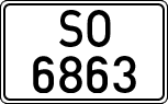 License plates of Spain, 1900 year series