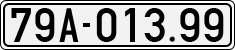 License plate of Vietnam, Cars