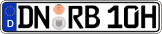 German license plate, Plates for oldtimers (type 