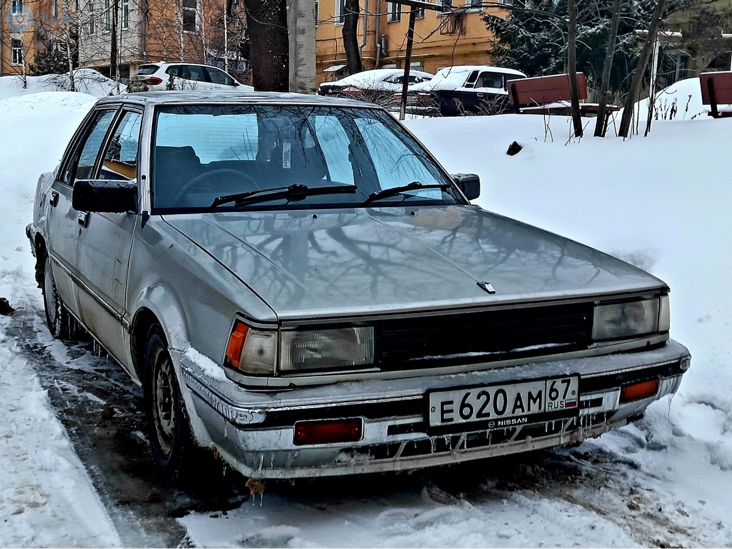 е 620 ам 67, Nissan Stanza 3rd gen Sedan (T12), 1986–1990