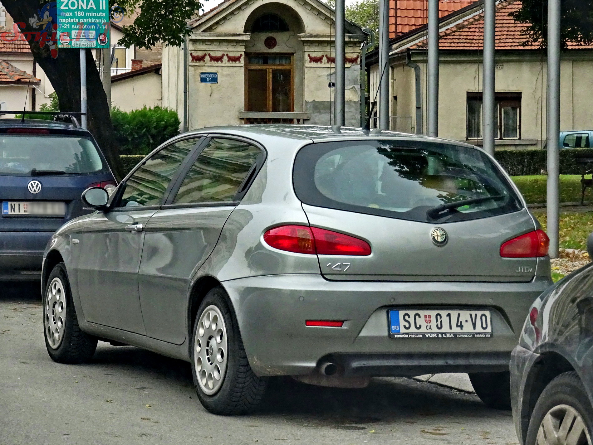 SC 014-VO, Alfa Romeo 147 1st gen 5-door Hatch (937B), facelift, 2004–2010