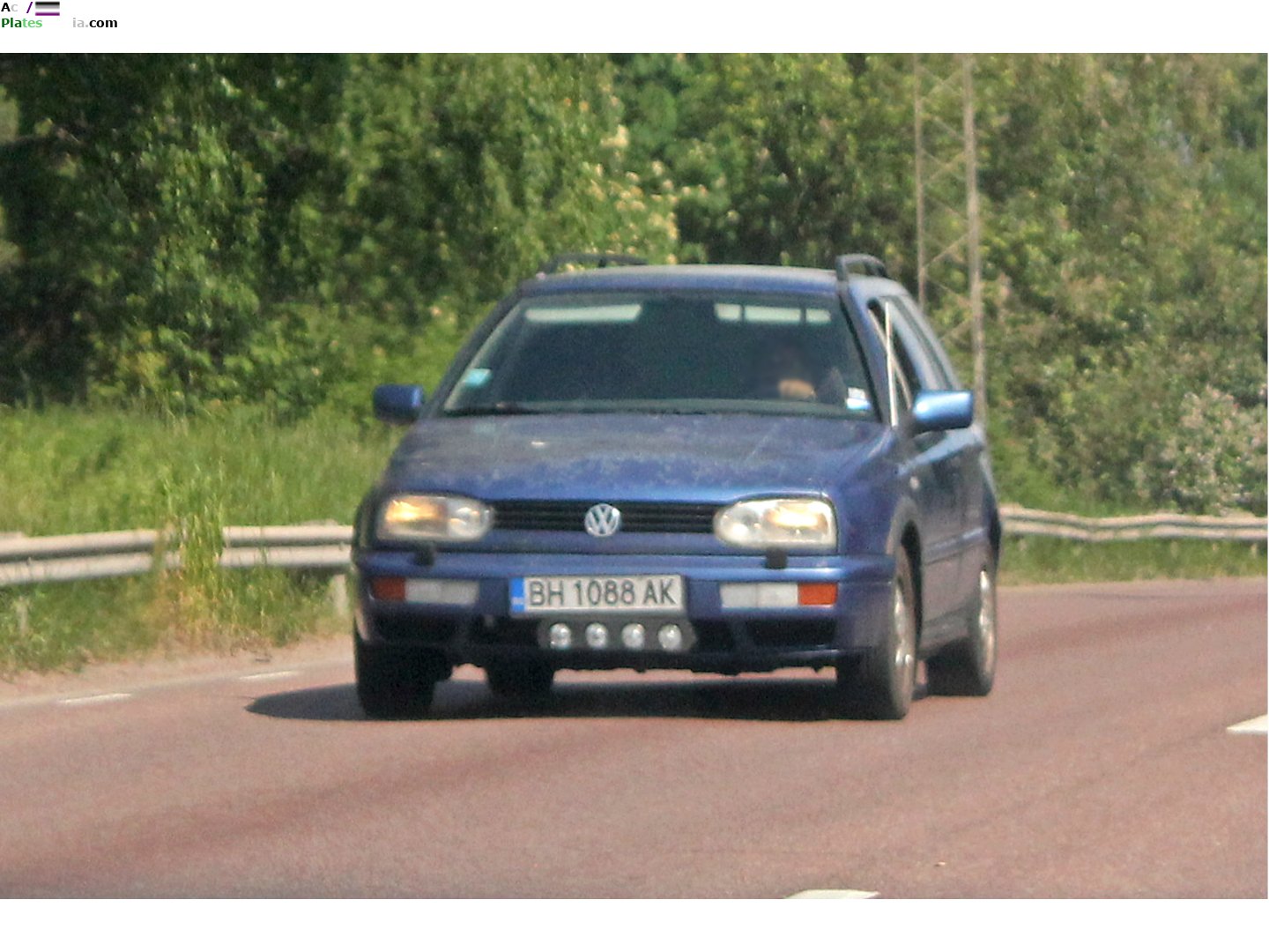 BH 1088 AK, Volkswagen Golf 3rd gen Variant (1H5), 1993–1999