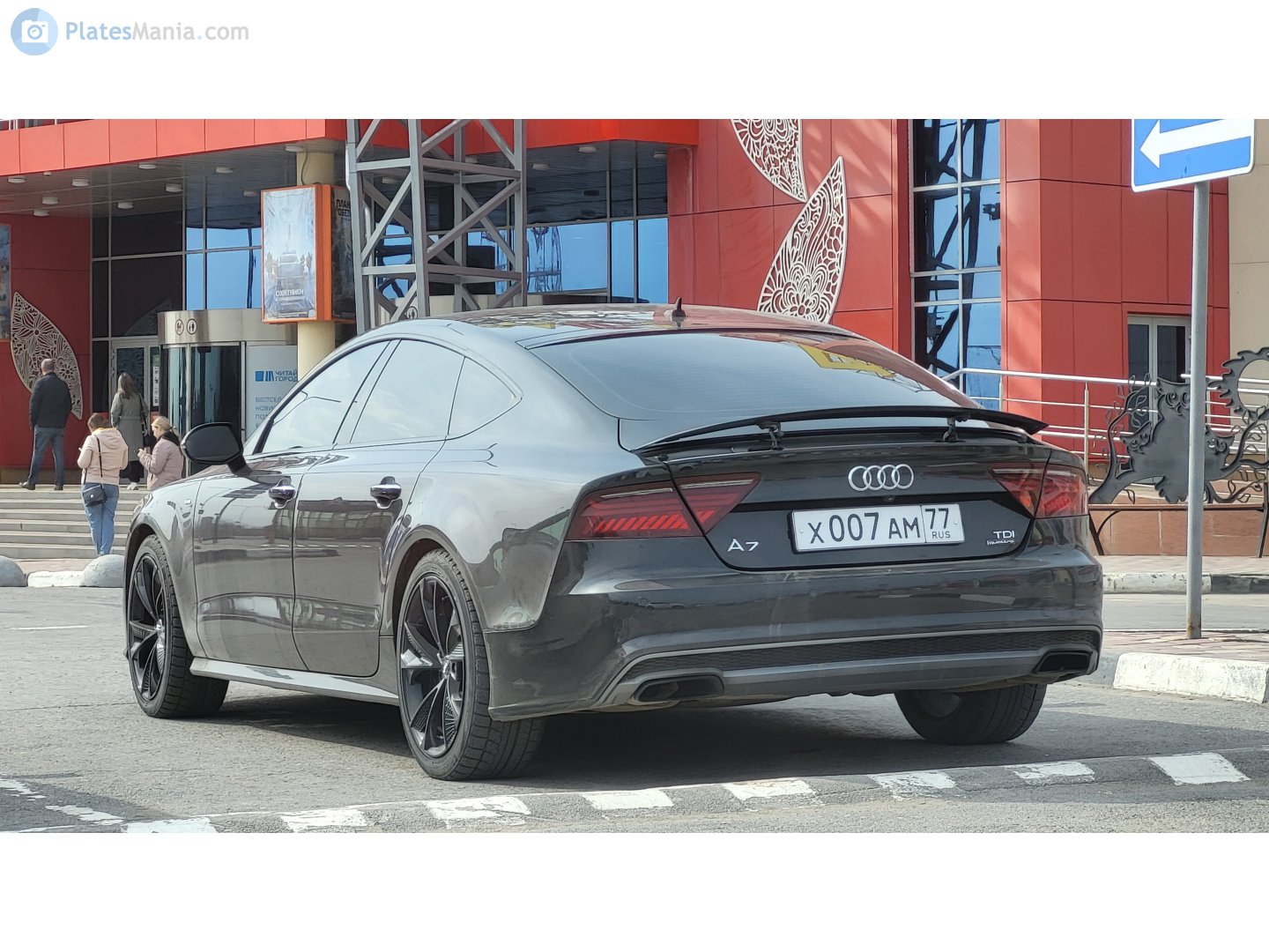 х 007 ам 77, Audi A7 1st gen (C7/4GA/4GF), facelift, 2014–2017