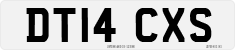License plate of the United Kingdom, 2001 year system