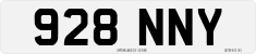 License plate of the United Kingdom, 1932 year system