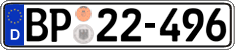 German license plate, Authorities and federal agencies