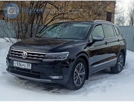 с936рс39, Volkswagen Tiguan
