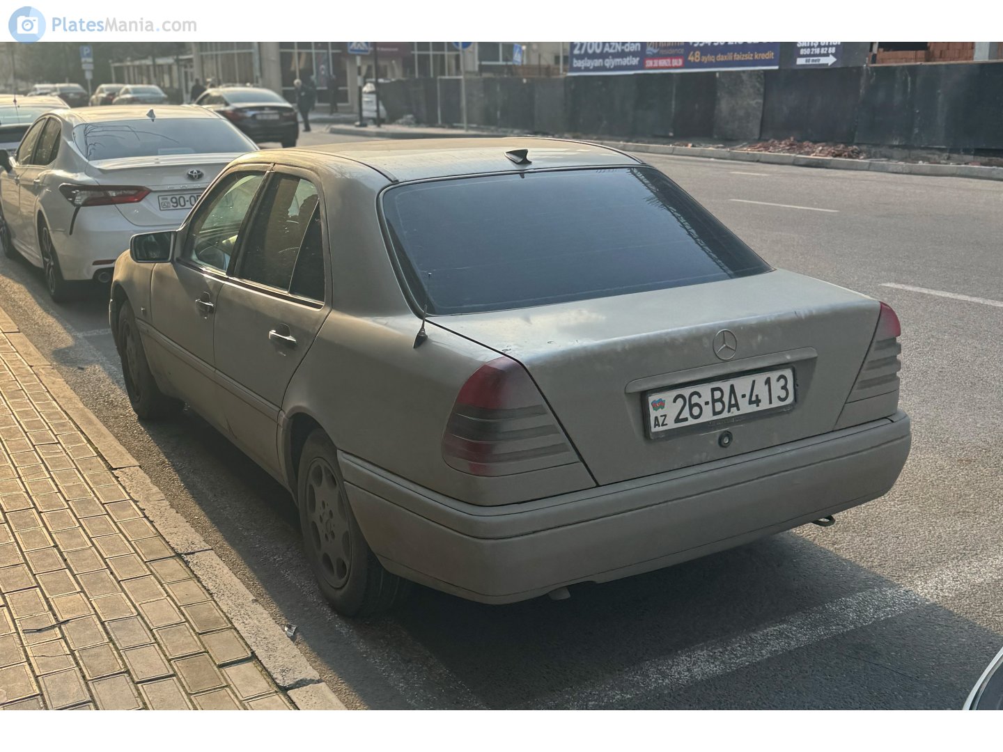 26 BA 413, Mercedes-Benz C-Klasse 1st gen Sedan (W202), 1993–2000