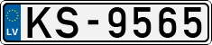 License plate of Latvia, Regular car plates
