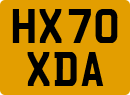 License plate of the United Kingdom, 2001 year system
