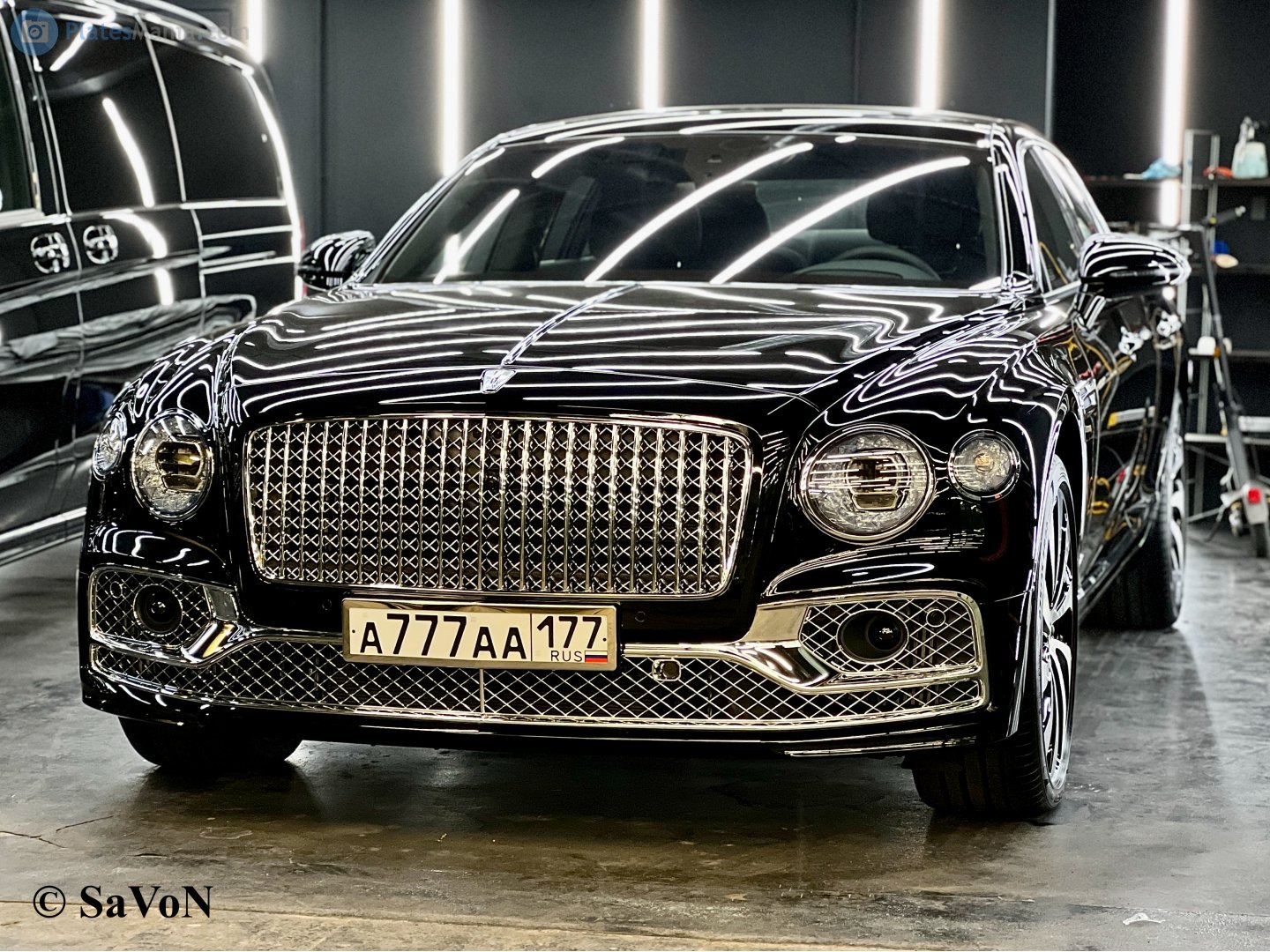 а 777 аа 177, Bentley Flying Spur 3rd gen (MSB), 2019–2024