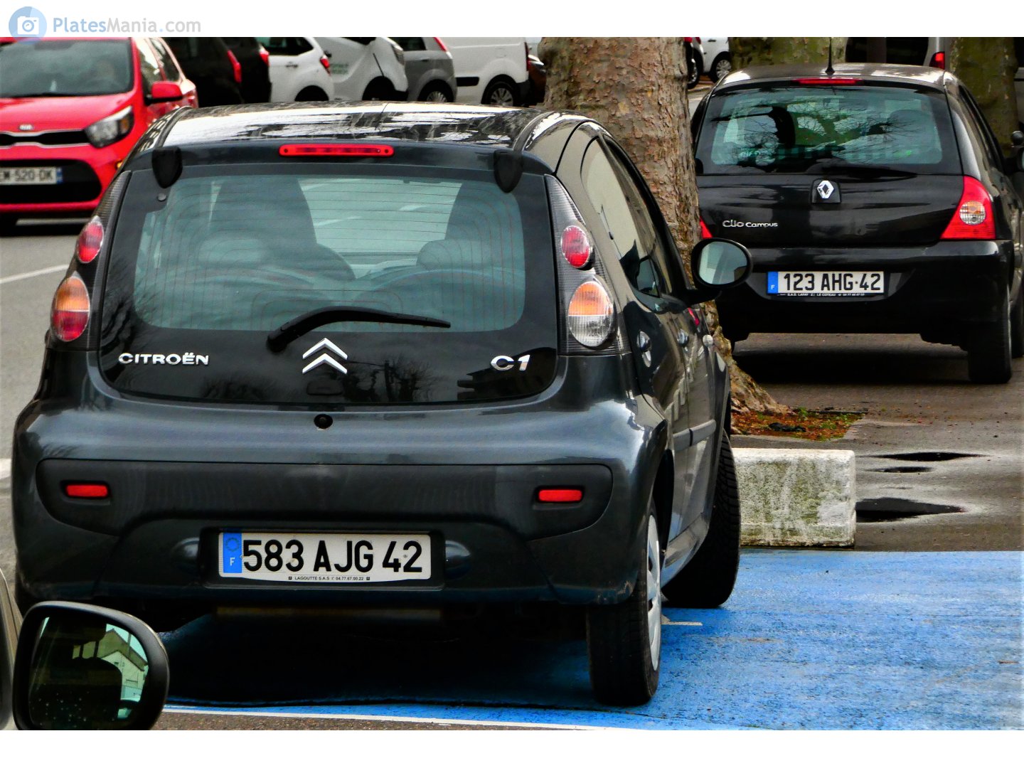 583 AJG 42, Citroёn C1 1st gen 5-door Hatch (B0), 2005–2014