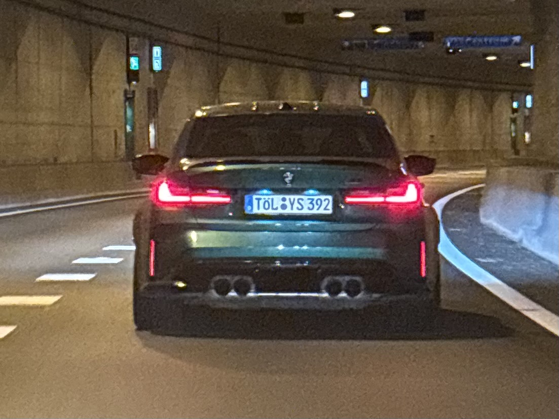 TÖL YS 392, BMW M3 6th gen Sedan (G80), 2020–