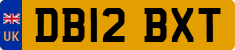 License plate of the United Kingdom, 2001 year system