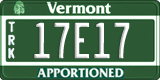 Vermont, Apportioned (12A34)