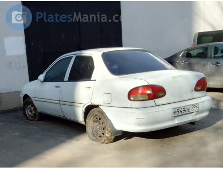 р949ое799, Kia Avella