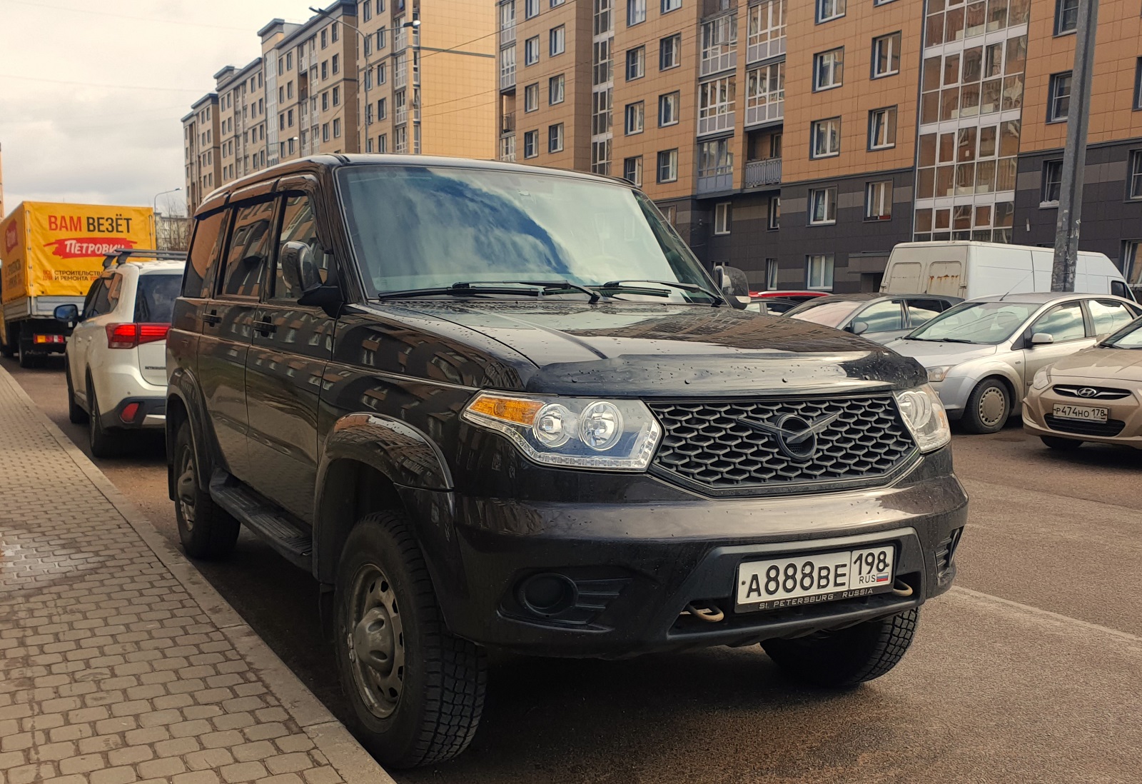 а 888 ве 198, UAZ 3163 Patriot 1st gen, facelift, 2014­–