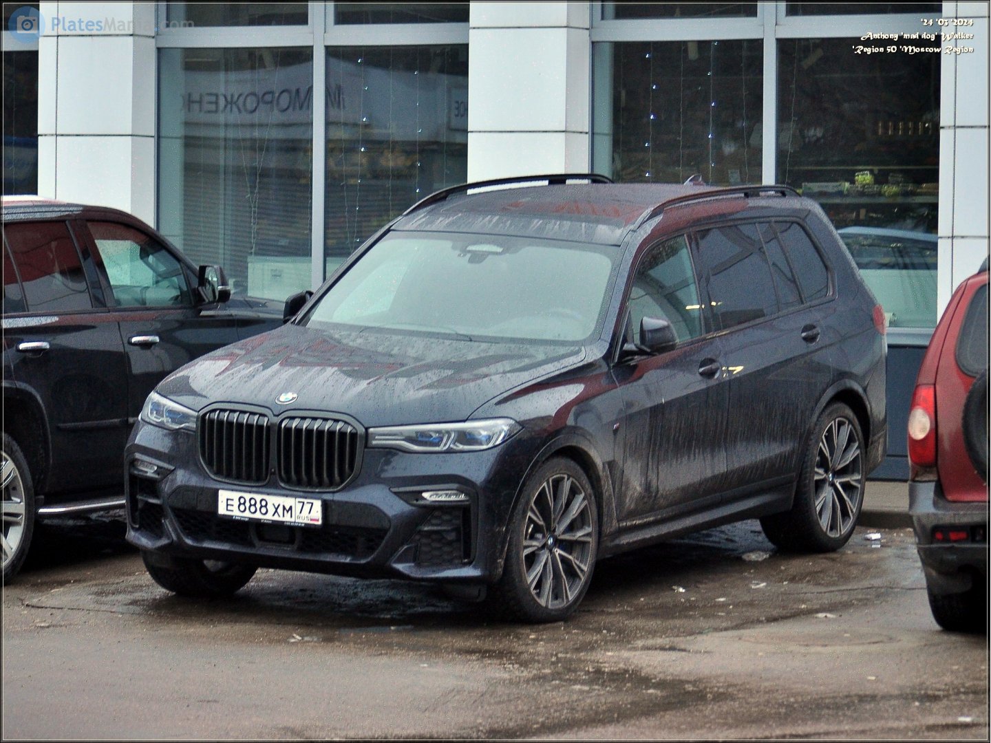 е 888 хм 77, BMW X7 1st gen (G07), 2019–2022