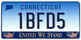 Connecticut, Specialty plates (1ABC2)