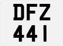 License plate of the United Kingdom, 1932 year system