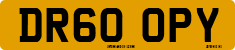 License plate of the United Kingdom, 2001 year system
