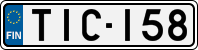 License plate of Finland, Cars
