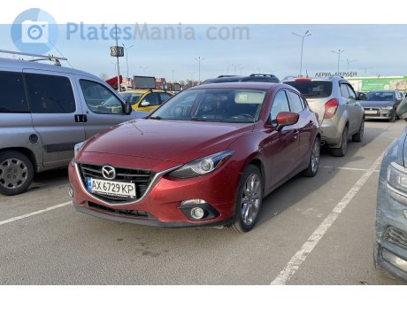 AX 6729 KP, Mazda 3
