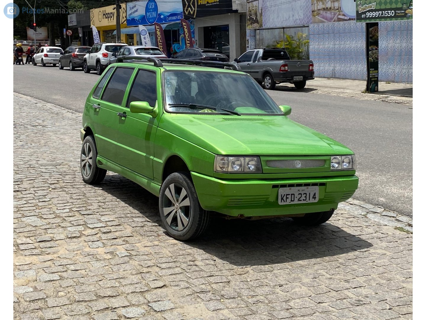 KFD-2314, FIAT Uno 1st gen (CS/Mille) 5-door Hatch (146; LATAM-market), 1984–2004