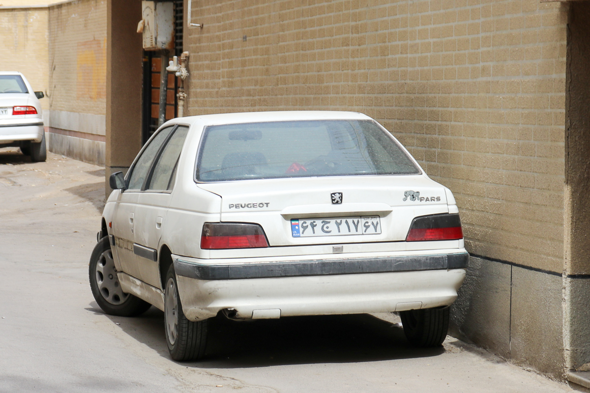 ۶۴ج۲۱۷ ۶۷, Peugeot Pars 1st gen (X9; IR-market), 1999–2024