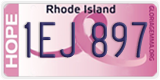 Rhode Island, Specialty plates